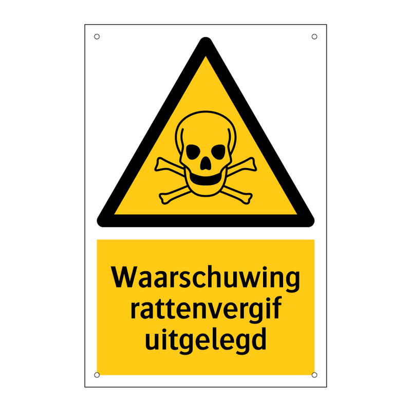 Waarschuwing rattenvergif uitgelegd & Waarschuwing rattenvergif uitgelegd