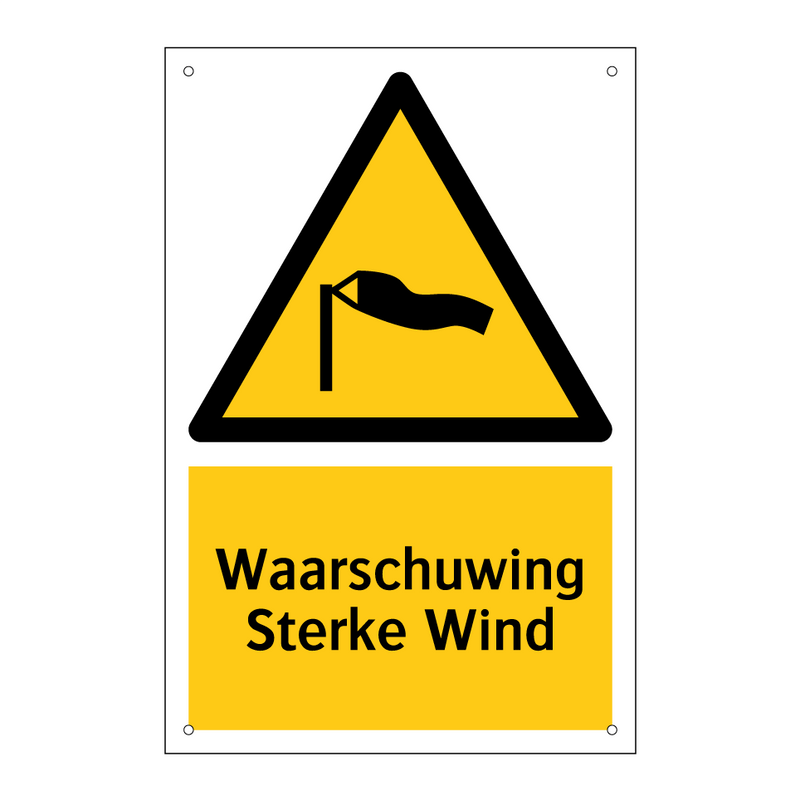 Waarschuwing Sterke Wind & Waarschuwing Sterke Wind & Waarschuwing Sterke Wind