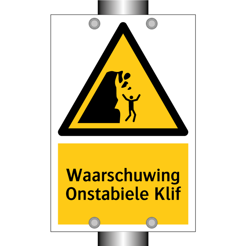Waarschuwing Onstabiele Klif & Waarschuwing Onstabiele Klif & Waarschuwing Onstabiele Klif