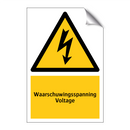 Waarschuwingsspanning Voltage & Waarschuwingsspanning Voltage & Waarschuwingsspanning Voltage