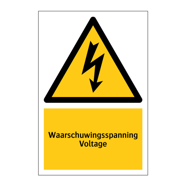 Waarschuwingsspanning Voltage & Waarschuwingsspanning Voltage & Waarschuwingsspanning Voltage