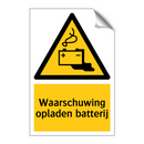 Waarschuwing opladen batterij & Waarschuwing opladen batterij & Waarschuwing opladen batterij