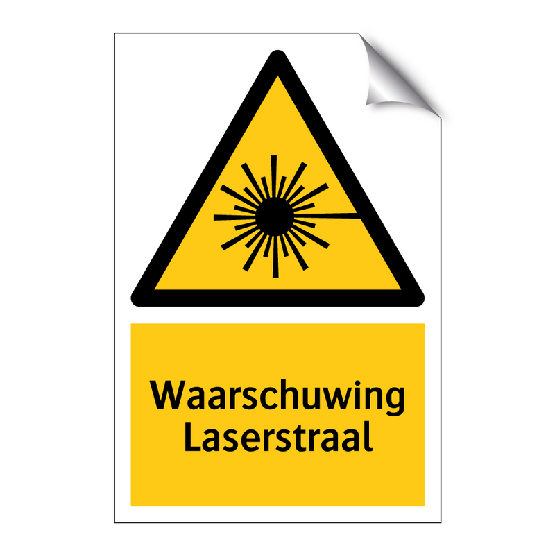Waarschuwing Laserstraal & Waarschuwing Laserstraal & Waarschuwing Laserstraal