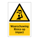 Waarschuwing Risico op impact & Waarschuwing Risico op impact & Waarschuwing Risico op impact