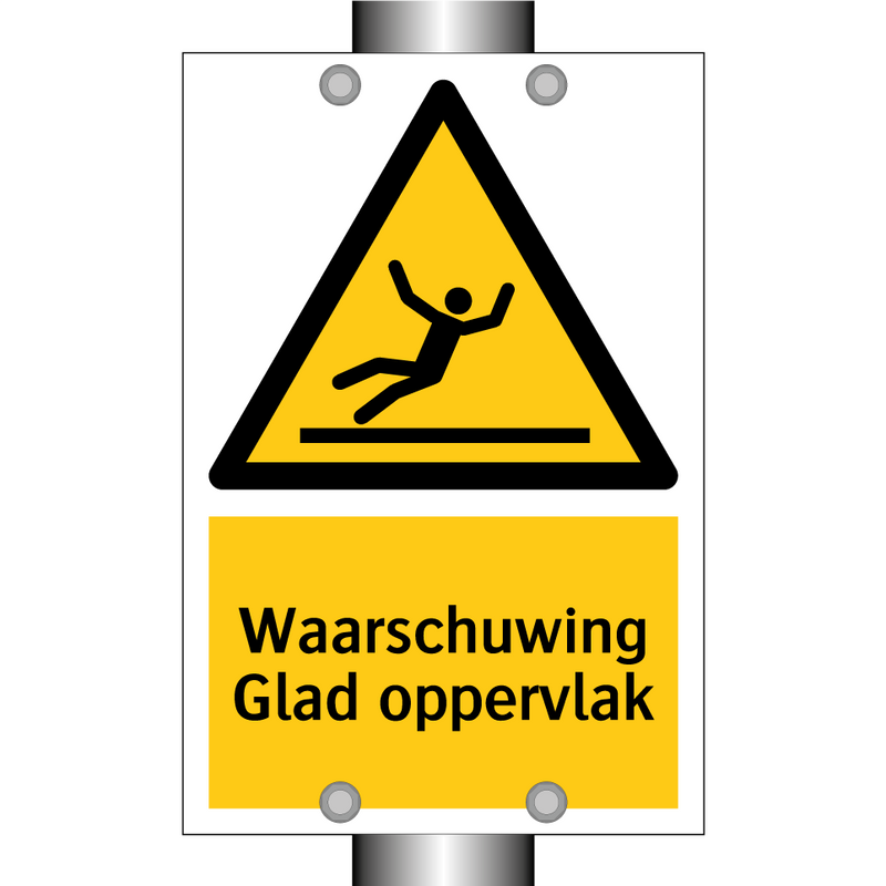 Waarschuwing Glad oppervlak & Waarschuwing Glad oppervlak & Waarschuwing Glad oppervlak