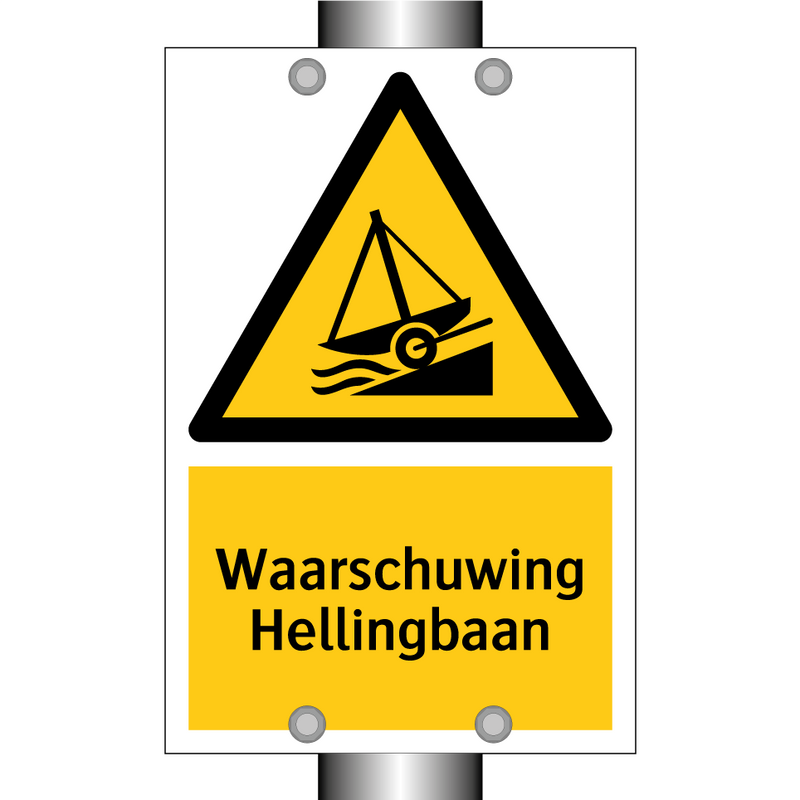 Waarschuwing Hellingbaan & Waarschuwing Hellingbaan & Waarschuwing Hellingbaan