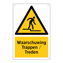 Waarschuwing Trappen / Treden & Waarschuwing Trappen / Treden & Waarschuwing Trappen / Treden