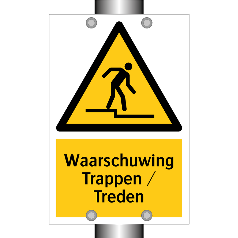Waarschuwing Trappen / Treden & Waarschuwing Trappen / Treden & Waarschuwing Trappen / Treden