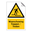 Waarschuwing Trappen / Treden & Waarschuwing Trappen / Treden & Waarschuwing Trappen / Treden