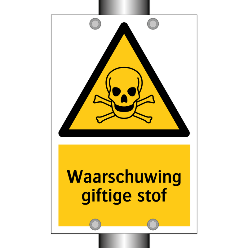Waarschuwing giftige stof & Waarschuwing giftige stof & Waarschuwing giftige stof