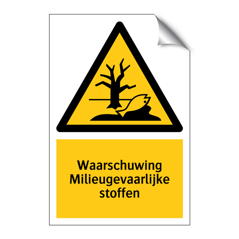 Waarschuwing Milieugevaarlijke stoffen & Waarschuwing Milieugevaarlijke stoffen