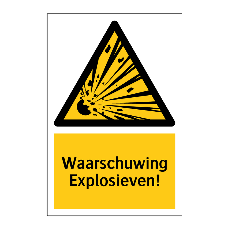 Waarschuwing Explosieven! & Waarschuwing Explosieven! & Waarschuwing Explosieven!