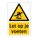 Let op je voeten & Let op je voeten & Let op je voeten & Let op je voeten & Let op je voeten