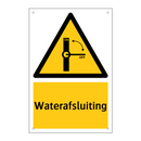 Waterafsluiting & Waterafsluiting & Waterafsluiting & Waterafsluiting & Waterafsluiting