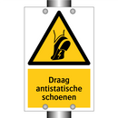Draag antistatische schoenen & Draag antistatische schoenen & Draag antistatische schoenen