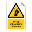 Draag antistatische schoenen & Draag antistatische schoenen & Draag antistatische schoenen