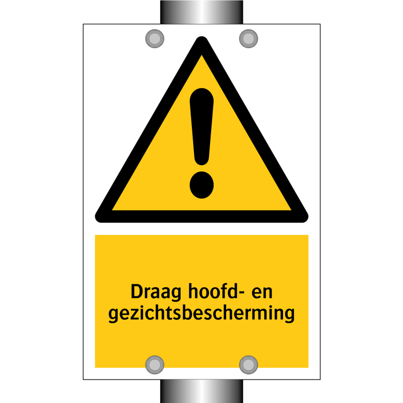 Draag hoofd- en gezichtsbescherming & Draag hoofd- en gezichtsbescherming