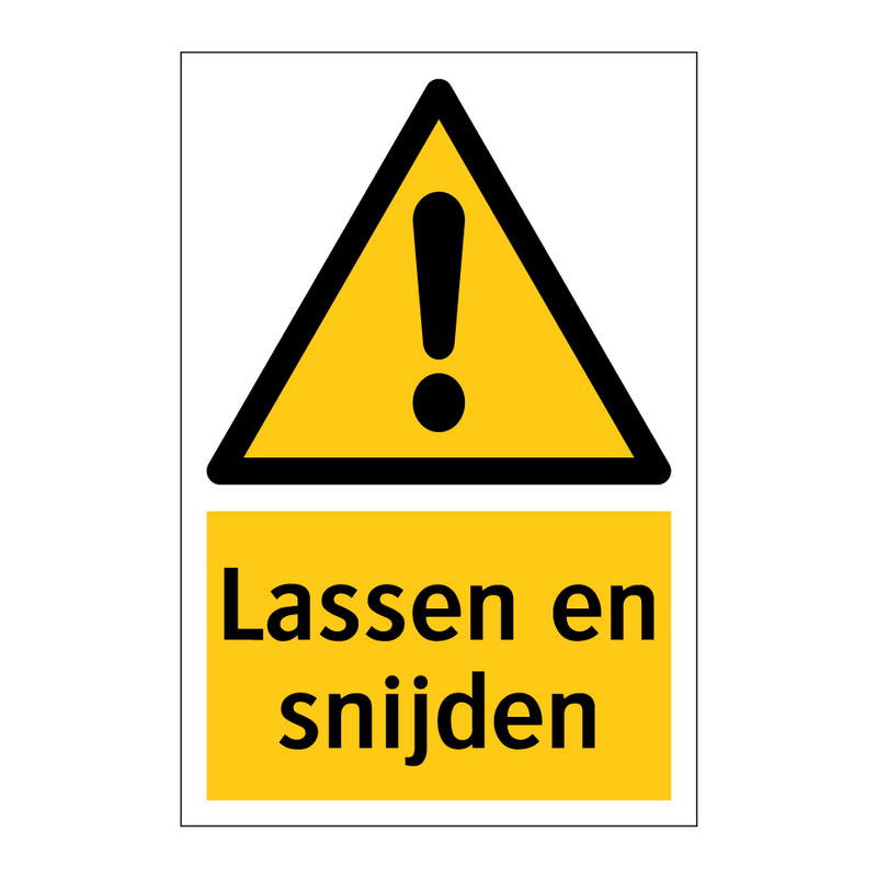 Lassen en snijden & Lassen en snijden & Lassen en snijden & Lassen en snijden & Lassen en snijden