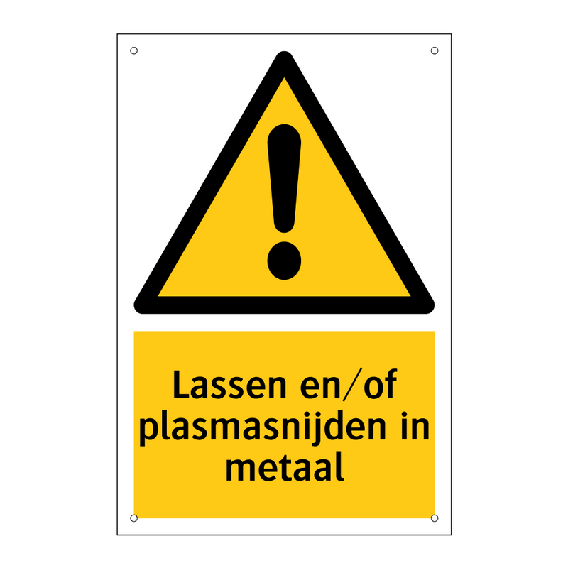 Lassen en/of plasmasnijden in metaal & Lassen en/of plasmasnijden in metaal