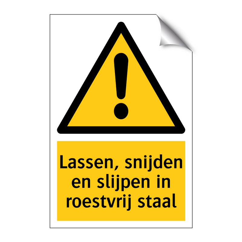 Lassen, snijden en slijpen in roestvrij staal & Lassen, snijden en slijpen in roestvrij staal