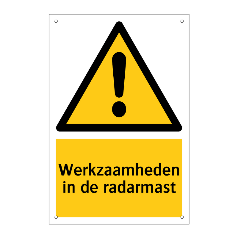 Werkzaamheden in de radarmast & Werkzaamheden in de radarmast & Werkzaamheden in de radarmast