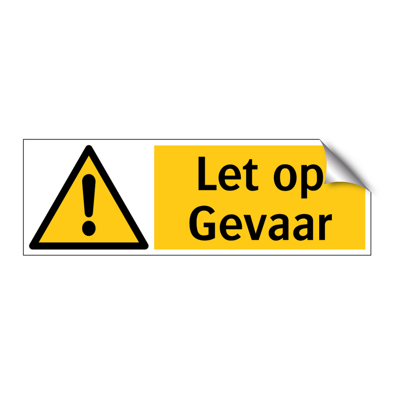Let op Gevaar