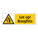 Let op! Boogflits