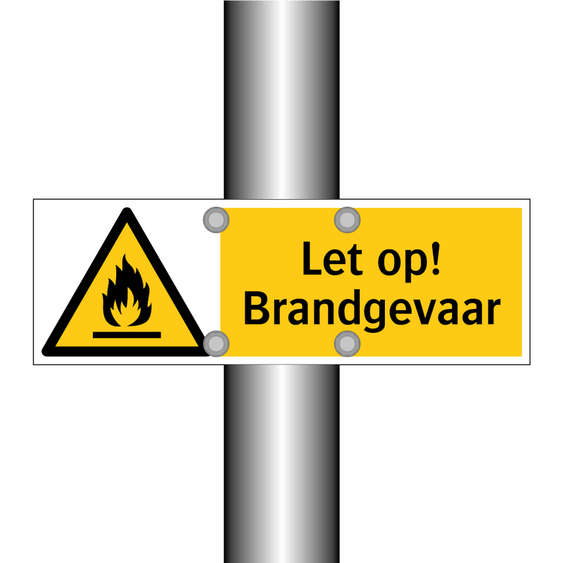 Let op! Brandgevaar