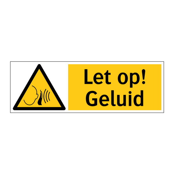 Let op! Geluid