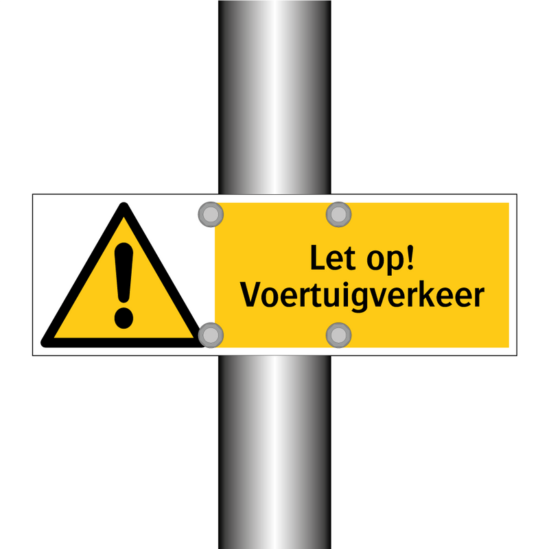 Let op! Voertuigverkeer