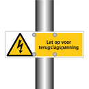 Let op voor terugslagspanning