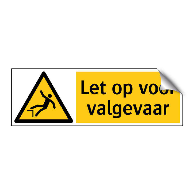 Let op voor valgevaar
