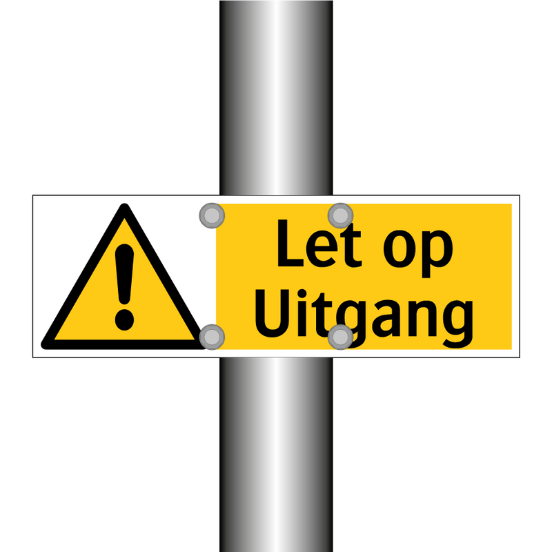Let op Uitgang
