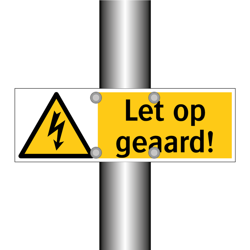 Let op geaard!