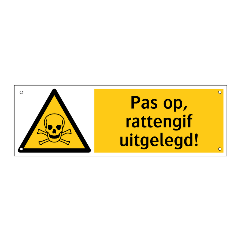 Pas op, rattengif uitgelegd!