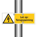 Let op: Terugspanning