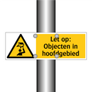 Let op: Objecten in hoofdgebied