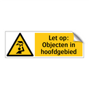 Let op: Objecten in hoofdgebied