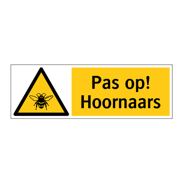 Pas op! Hoornaars