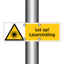 Let op! Laserstraling