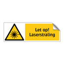 Let op! Laserstraling