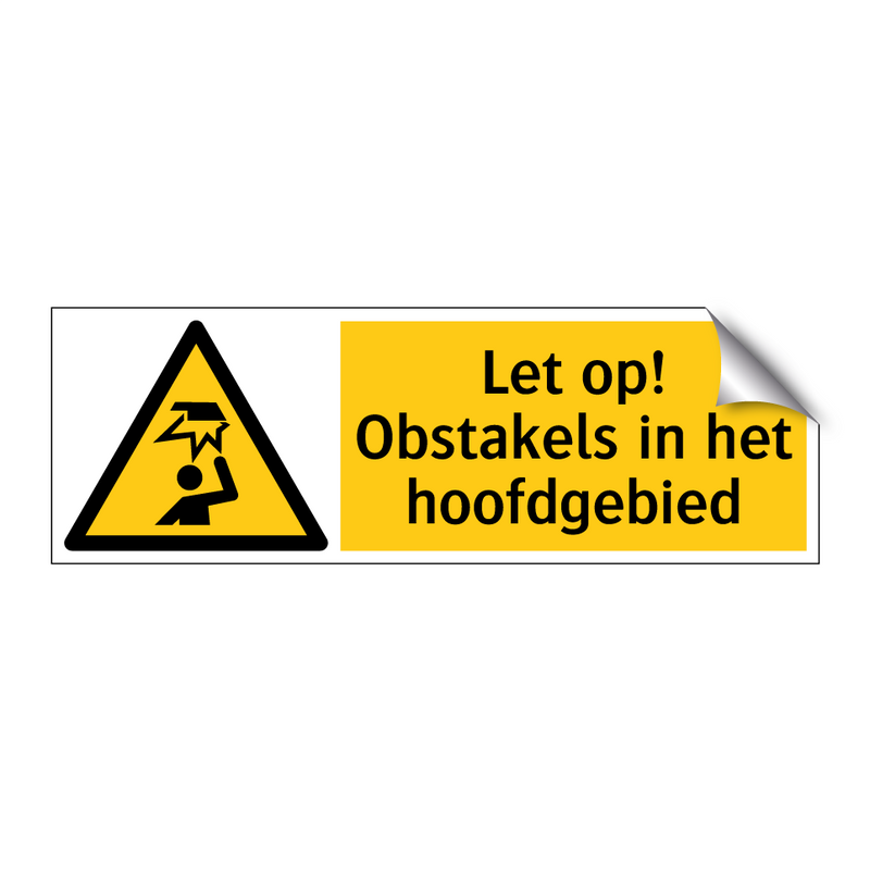 Let op! Obstakels in het hoofdgebied