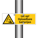 Let op! Oplaadbare batterijen