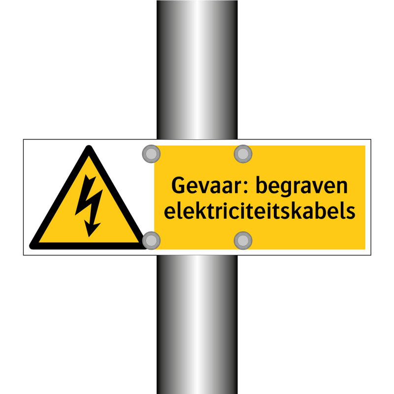 Gevaar: begraven elektriciteitskabels