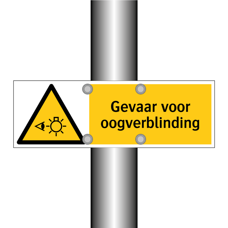 Gevaar voor oogverblinding