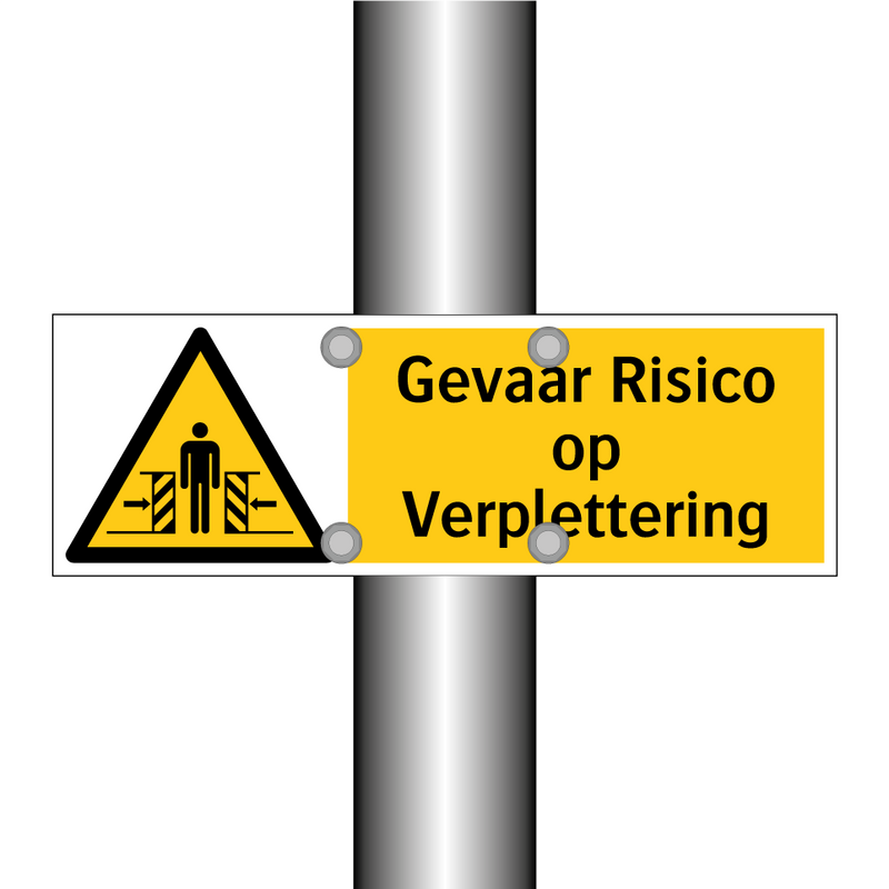 Gevaar Risico op Verplettering