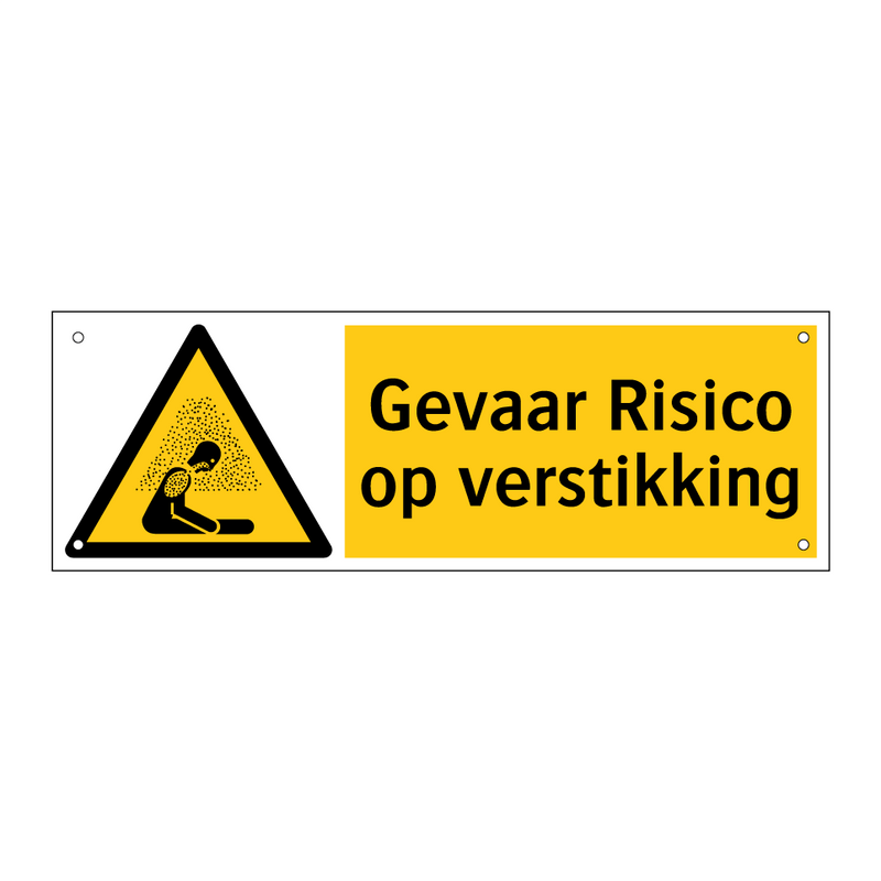 Gevaar Risico op verstikking