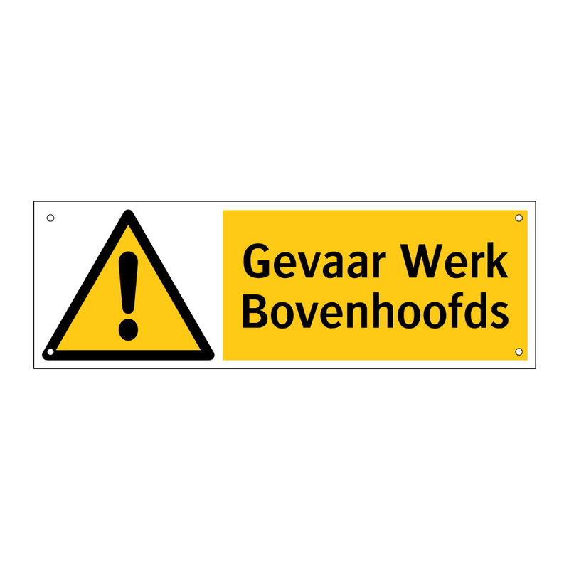 Gevaar Werk Bovenhoofds