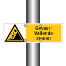 Gevaar: Vallende stenen