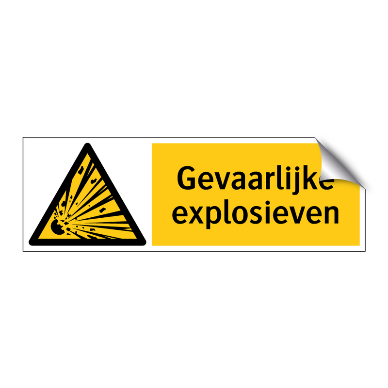 Gevaarlijke explosieven